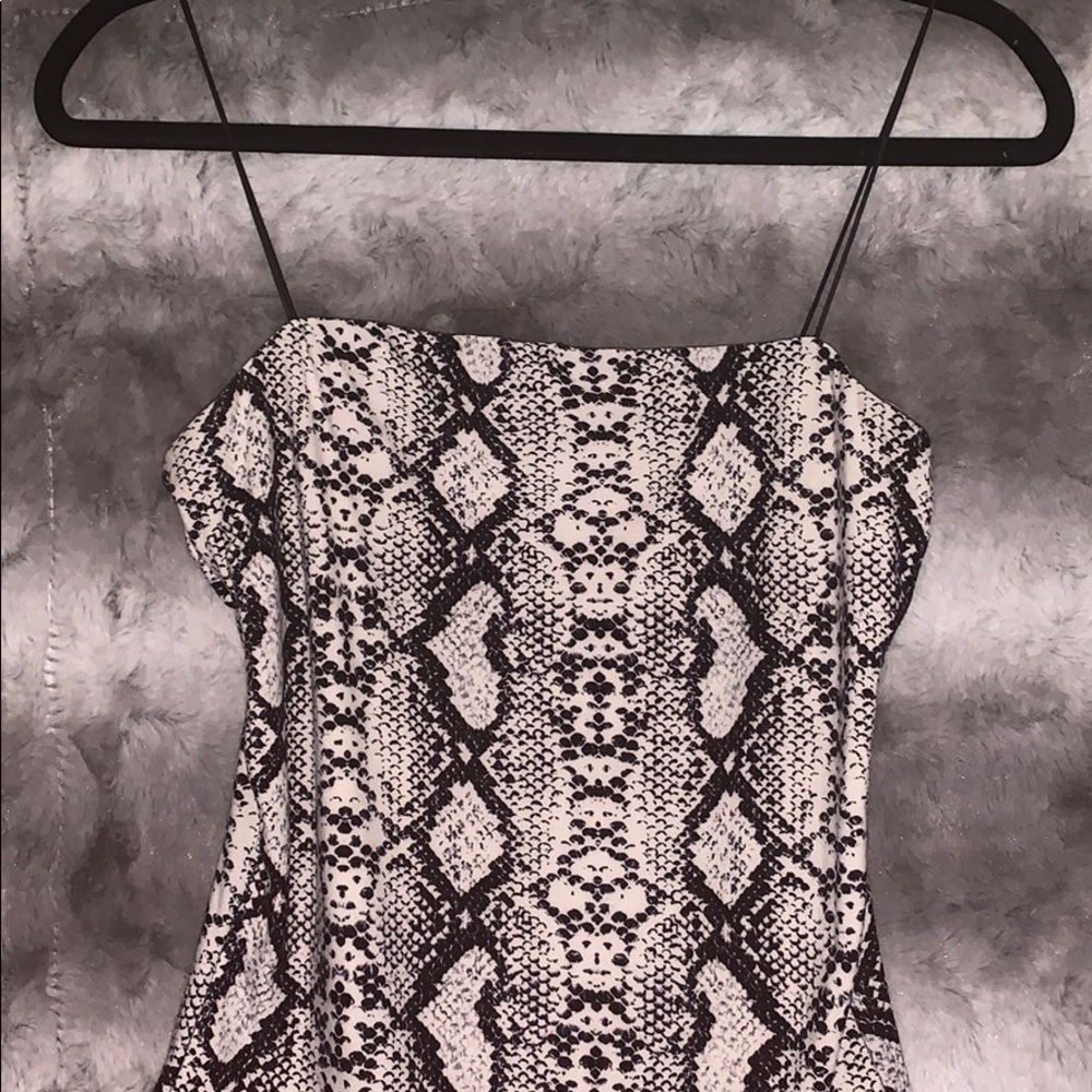 Snake-print Bodysuit <3